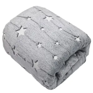 پتو مسافرتی 1 نفر ویراگیتا مدل شبنما ستاره دنباله دار کهکشانی سایز 150x200 سانتی‌متر