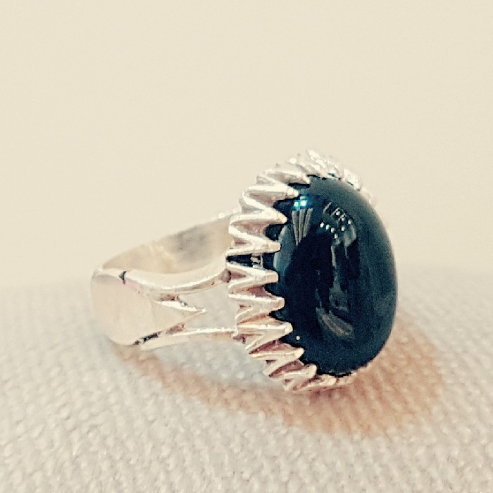 انگشتر نقره مردانه مدل P3000