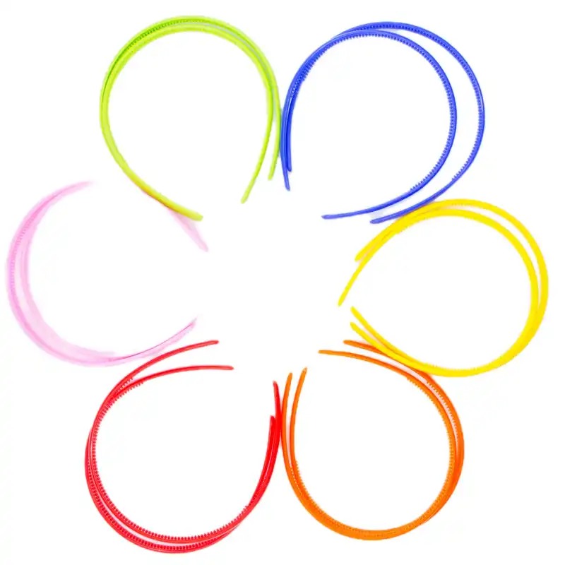 تل مو دخترانه مدل نشکن مجموعه 12 عددی