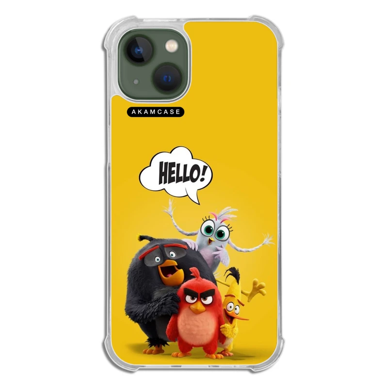 کاور آکام مدل AMC-WTA13-ANGRY BIRDS17 مناسب برای گوشی موبایل اپل iPhone 13