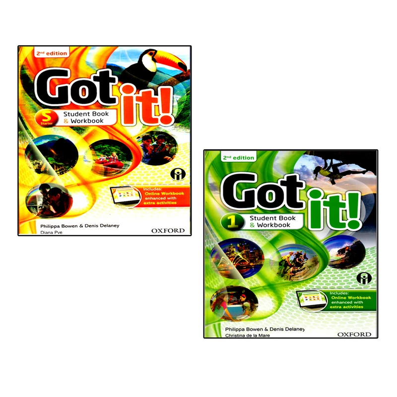 کتاب Got It اثر جمعی از نویسندگان انتشارات الوندپویان دو جلدی