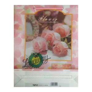 ساک هدیه پاپکو مدل flower کد cxf-001