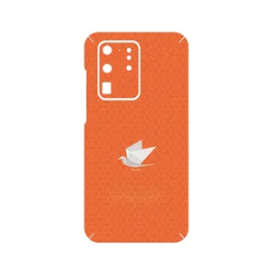 MAHOOT Minimalist origami bird Cover Sticker for Samsung Galaxy S20 Ultra