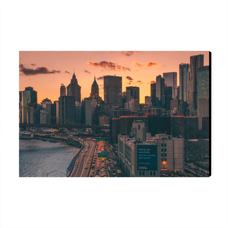 تابلو شاسی عرش مدل فانتزی منظره شهر زیبا کد As1980