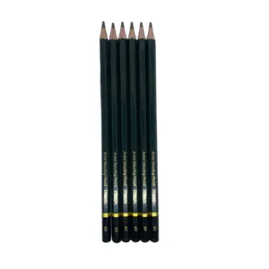 مداد مشکی وینیدز مدل  6B مجموعه 6 عددی