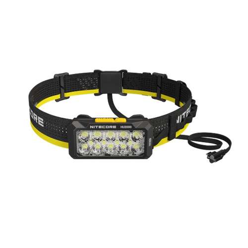 چراغ پیشانی نایت کر مدل HU2000 با نور مهتابی
