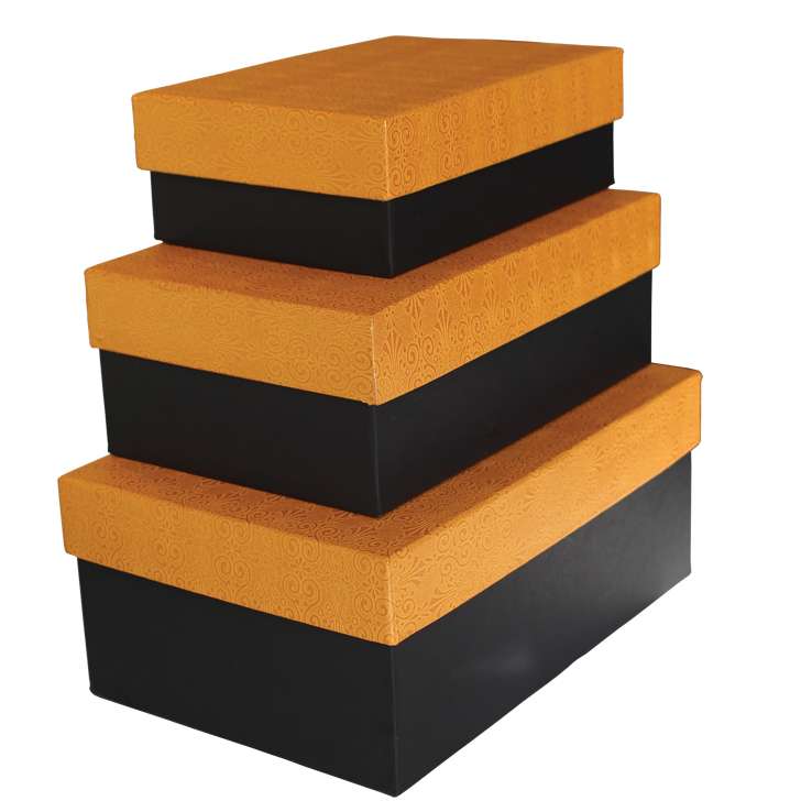 جعبه هدیه مدل طرحدار کدR314 مجموعه سه عددی