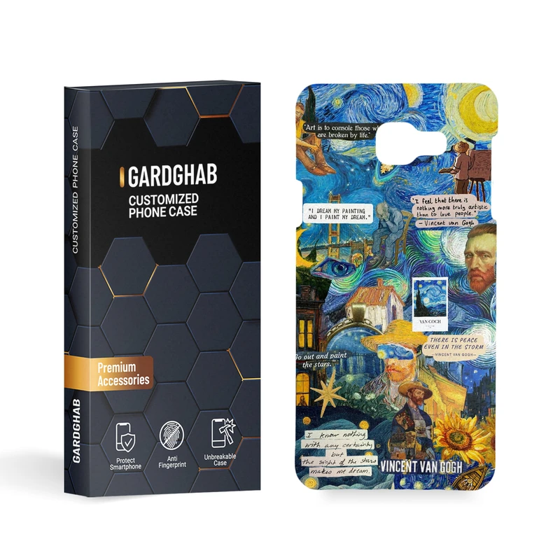 کاور گارد قاب مدل هنری مناسب برای گوشی موبایل سامسونگ Galaxy A7 2016 / A710