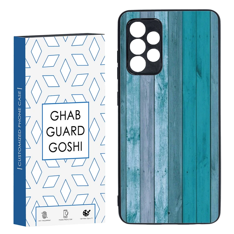 کاور قاب گارد گوشی طرح چوب آبی کد TPU-254 مناسب برای گوشی موبایل سامسونگ Galaxy A52