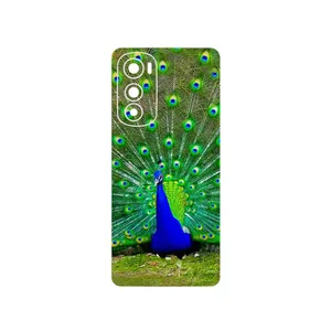 MAHOOT Peacock Cover Sticker for Motorola Edge 30