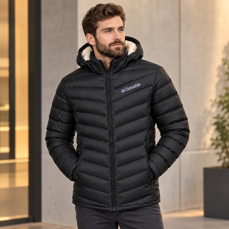 کاپشن کوتاه مردانه شمعی مدل آیکان کد Da-Km-Az-CoK-M-2026-1010