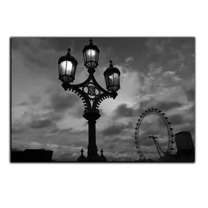 تابلو شاسی بکلیت طرح منظره شهر لندن مدل SH-574