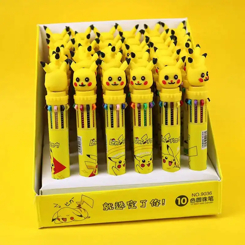 خودکار مدل پوکمون 10 رنگ