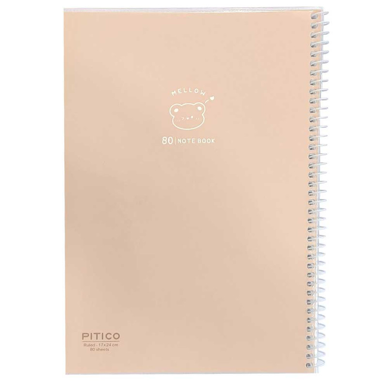 دفتر مشق پیتیکو 80 برگ مدل پاستیلی