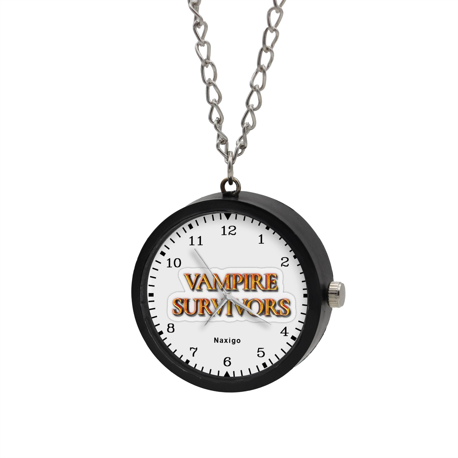 ساعت گردنبندی عقربه ای ناکسیگو مدل Vampire Survivors کد NF13533