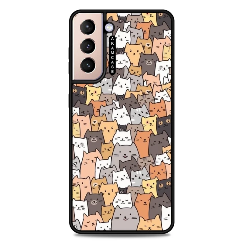 کاور آکام مدل AMC-WSGS21P-CATS مناسب برای گوشی موبایل سامسونگ Galaxy S21 Plus