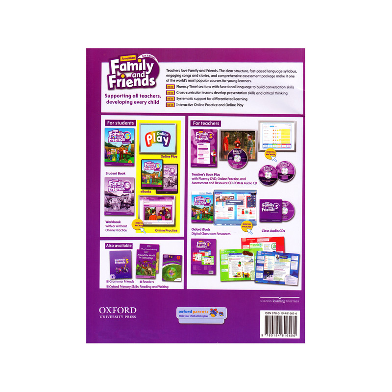 کتاب Family And Friends 5 Second Edition اثر Tamzin Thompson انتشارات الوندپویان