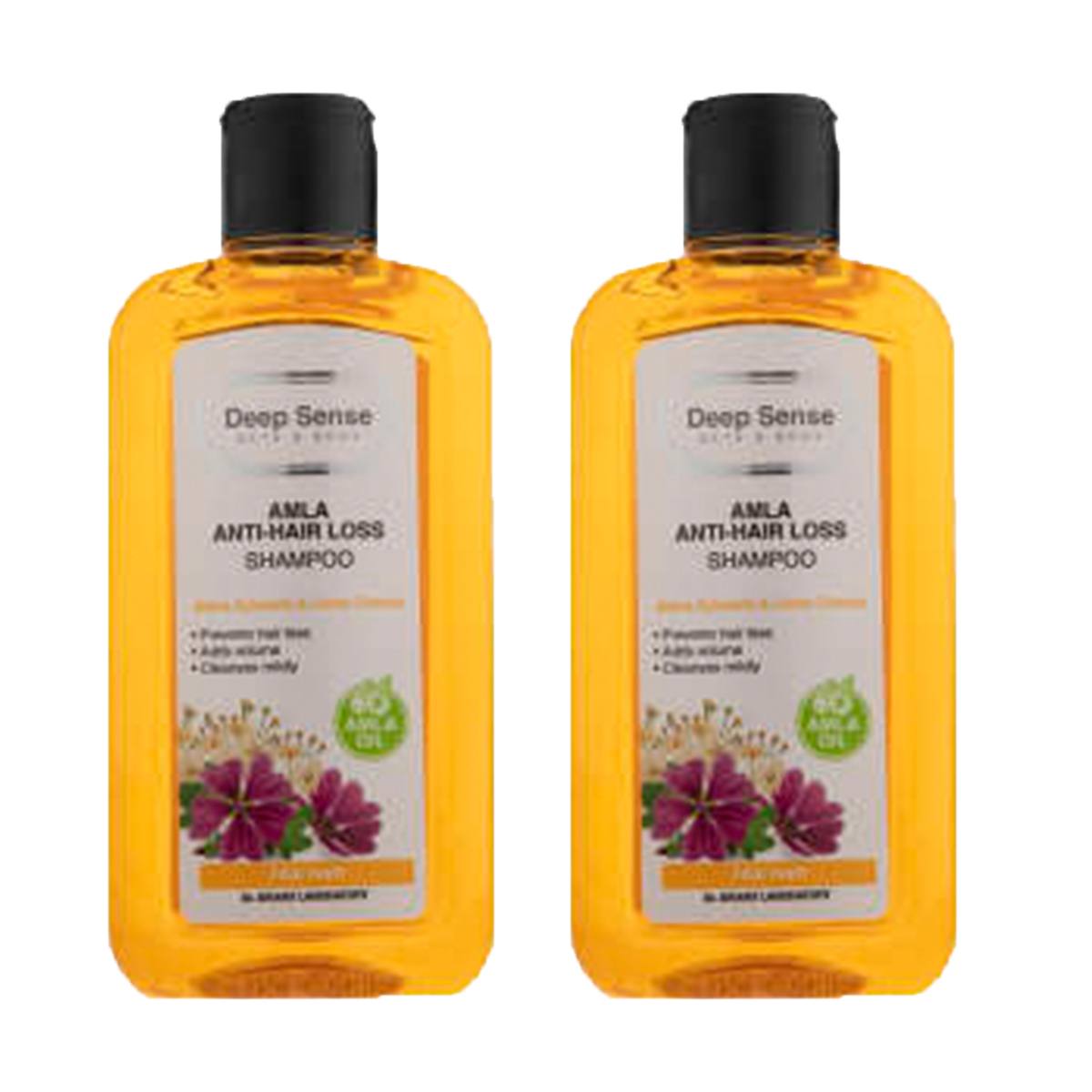 شامپو تقویت کننده مو دیپ سنس مدل anti hair fall حجم 200 میلی لیتر مجموعه 2 عددی