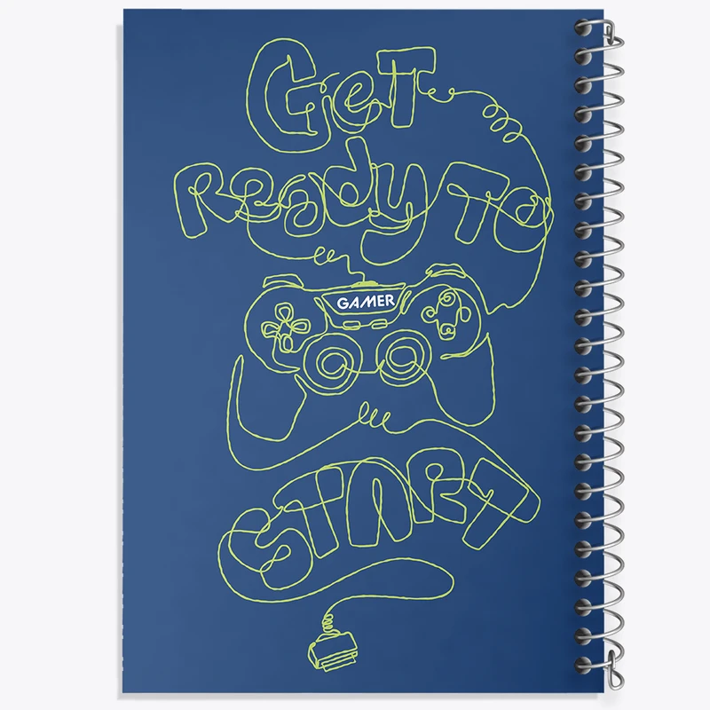 دفتر نت موسیقی 50 برگ خندالو مدل بازی (Game) کد N1008