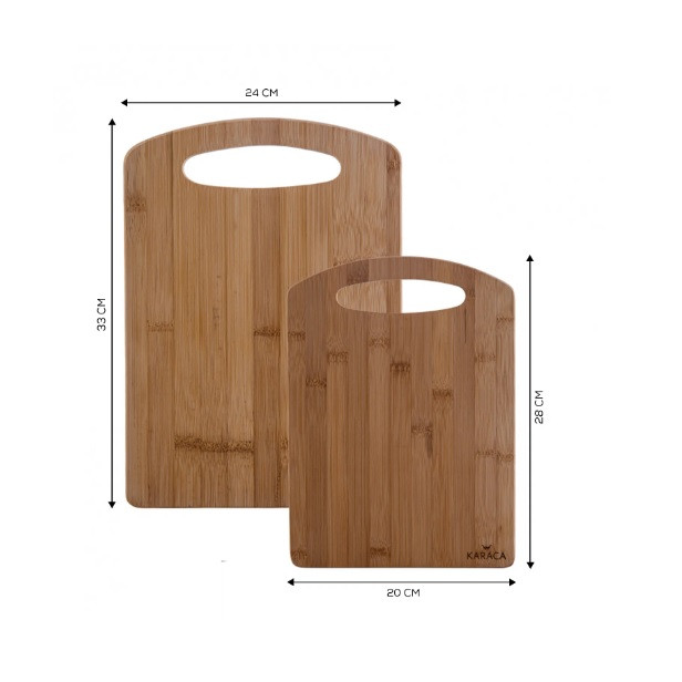 تخته برش کاراجا مدل  STARK کد 153.03.07.8901 مجموعه 2 عددی