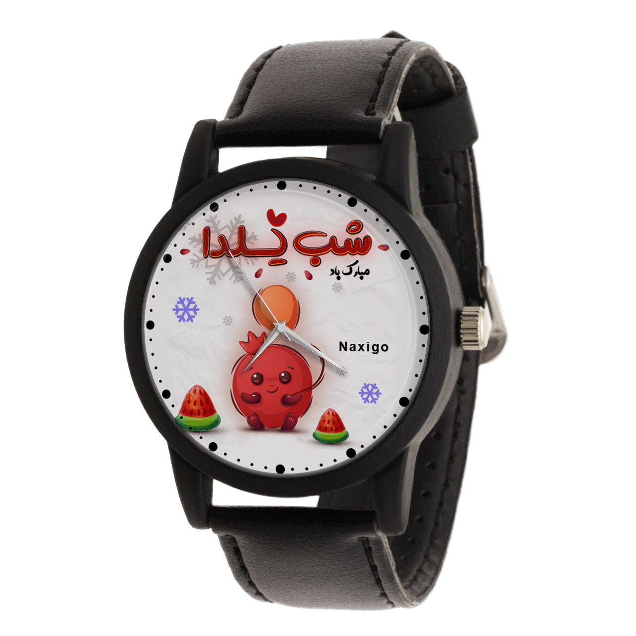 ساعت مچی عقربه ای ناکسیگو مدل شب یلدا کد LF12327 ساعت مچی عقربه ای ناکسیگو مدل شب یلدا کد LF12327