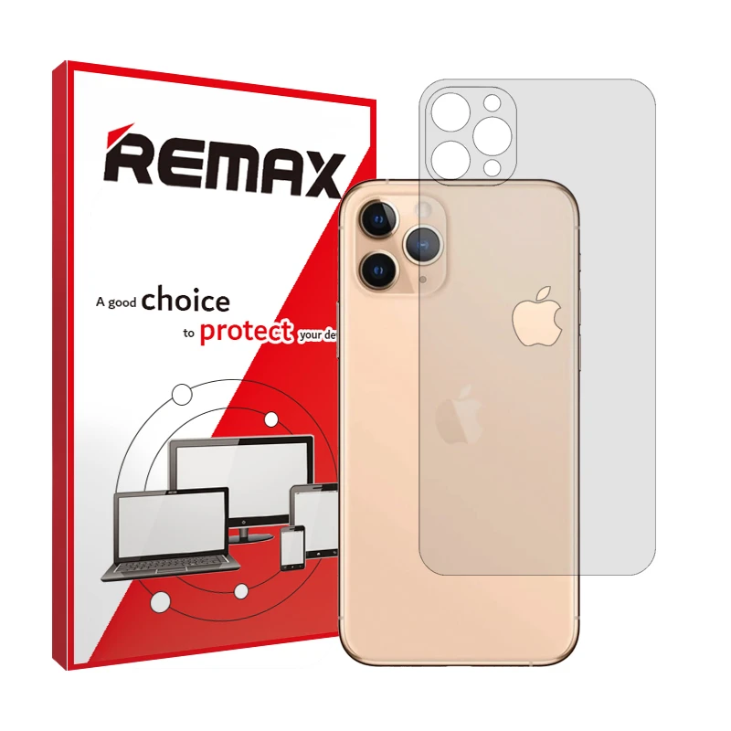 محافظ پشت گوشی شفاف ریمکس مدل HyGEL مناسب برای گوشی موبایل اپل iPhone 11 Pro Max