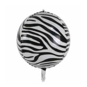 بادکنک فویلی طرح گورخر کد 2