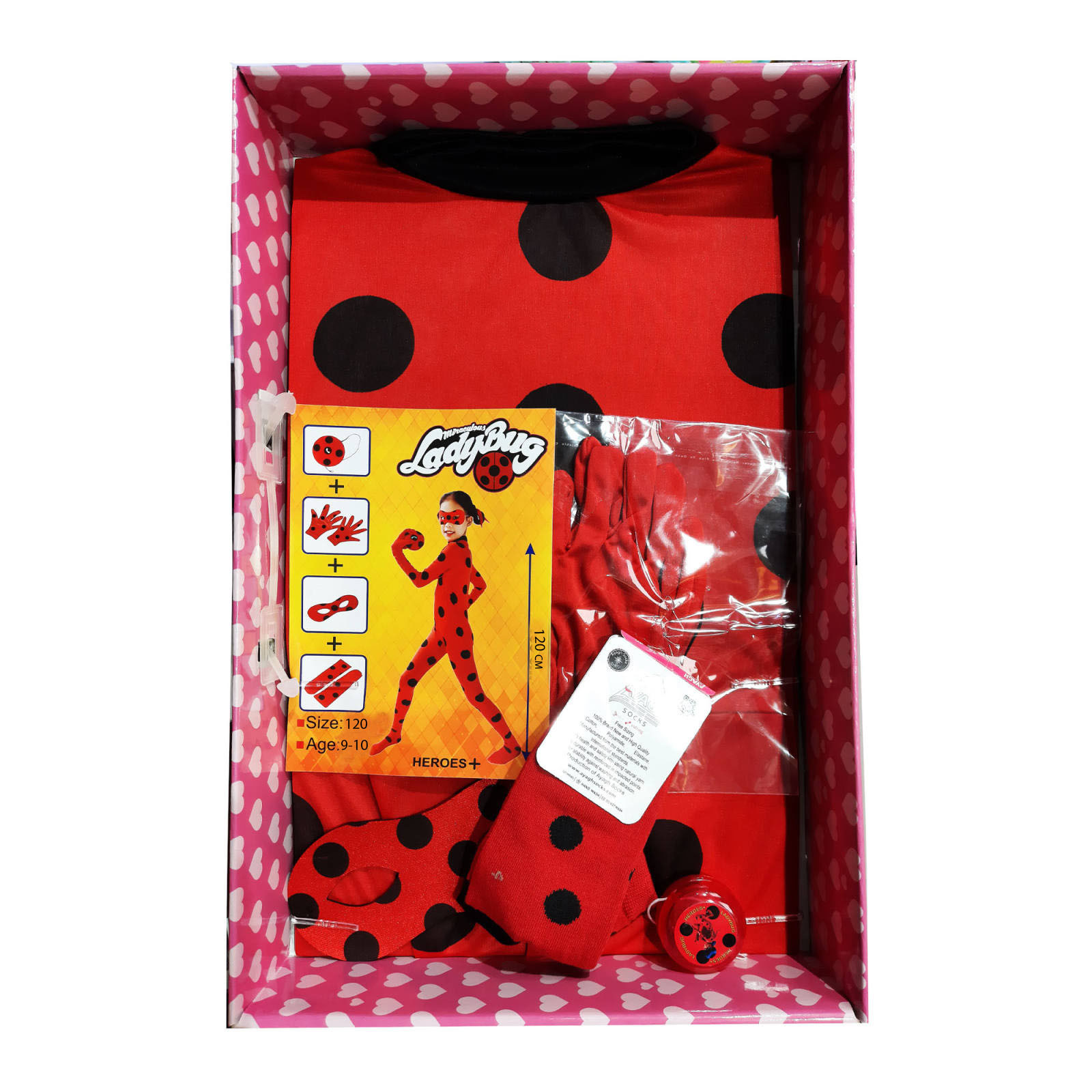 ست ایفای نقش طرح دختر کفشدوزکی کد tamasha910 مجموعه 5 عددی