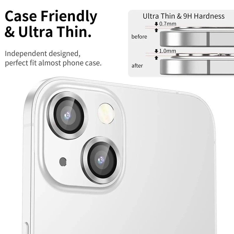 محافظ لنز دوربین اپیکوی مدل Chelipa مناسب برای گوشی موبایل اپل iPhone 13 / 13 Mini