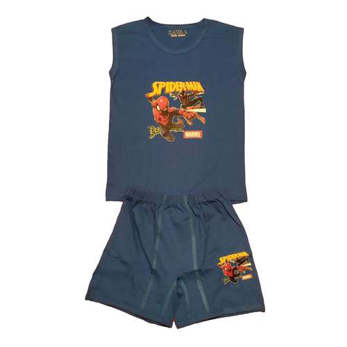 ست تاپ و شلوارک پسرانه مدل اسپایدرمن