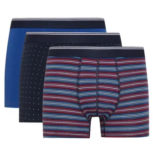 شورت پادار مردانه دفکتو مدل 321NV135 مجموعه 3 عددی