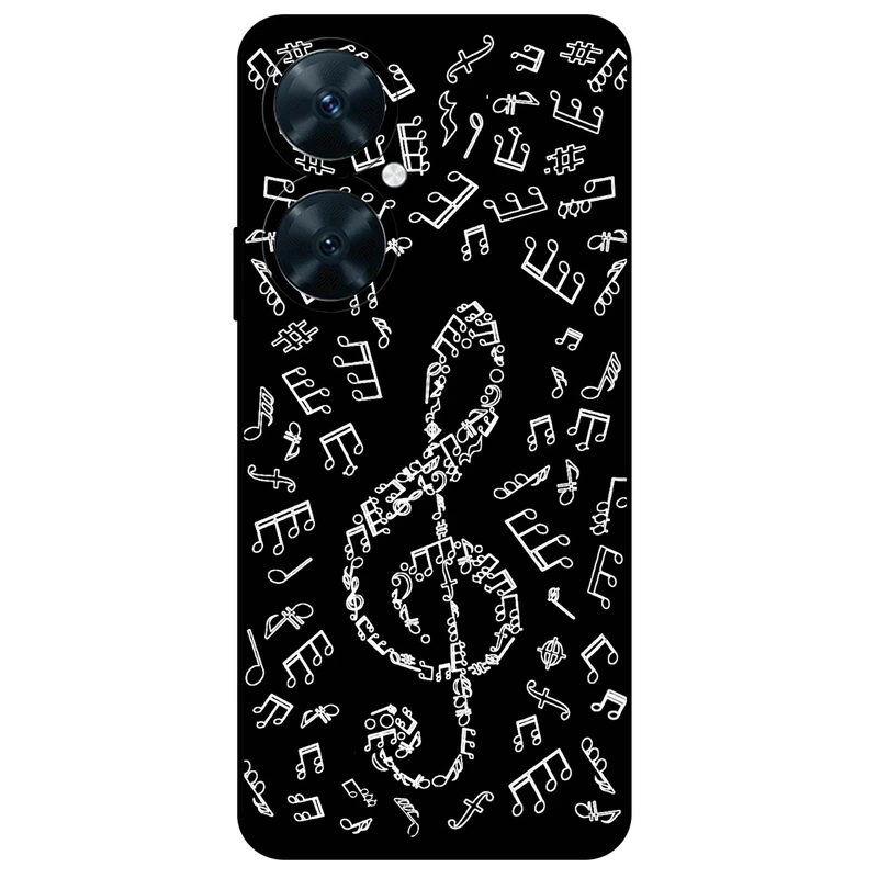 کاور مگافون طرح نوت موسیقی مدل 1370 مناسب برای گوشی موبایل هوآوی Nova 11i