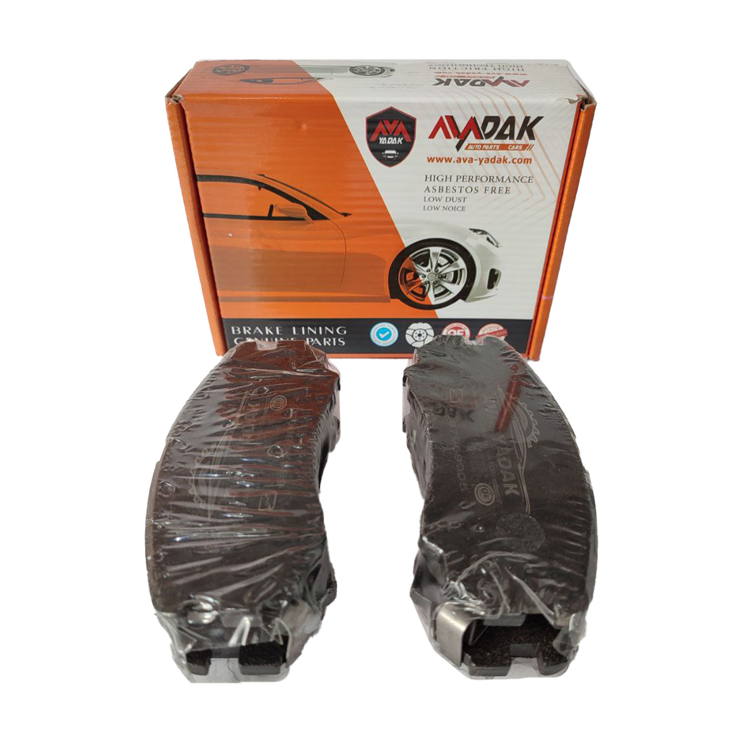 لنت ترمز جلو دیسکی آوا یدک کد 110015 مناسب برای هیوندای آزرا