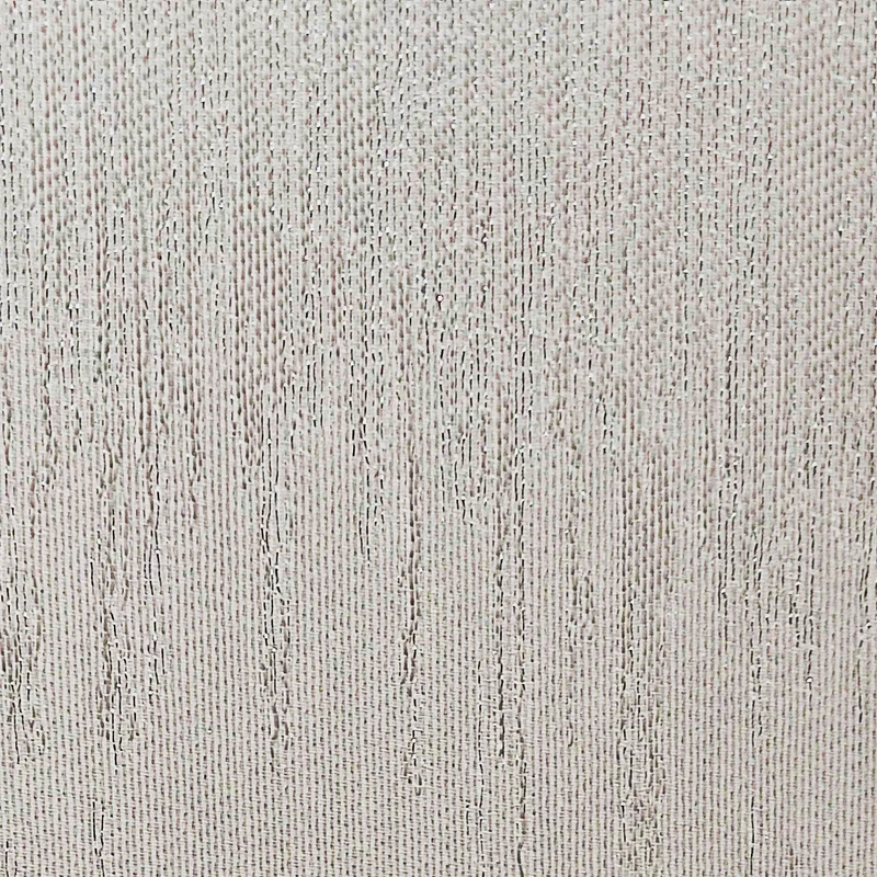 پارچه پرده عرض 3 متر مدل ساتن مونالیزا طرح ضربان رنگ نقره‌ای