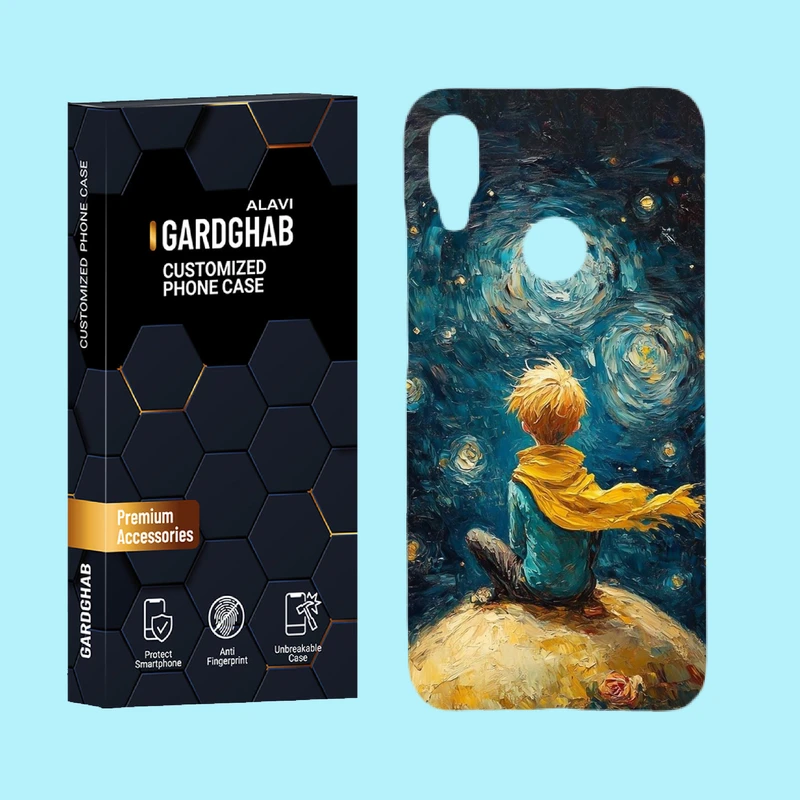 کاور گارد قاب علوی مدل هنری مناسب برای گوشی موبایل شیائومی Redmi Note 7 / note 7 Pro