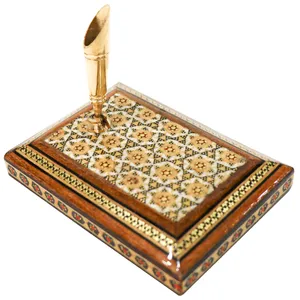 قلمدان خاتم کاری مدل مستطیل