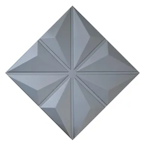 دیوارپوش آدیوس آکوستیک مدل دیفیوزر پلیمری طرح الماس