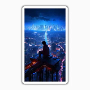 استیکر لپ تاپ و موبایل بووم طرح پسرانه کد LM46