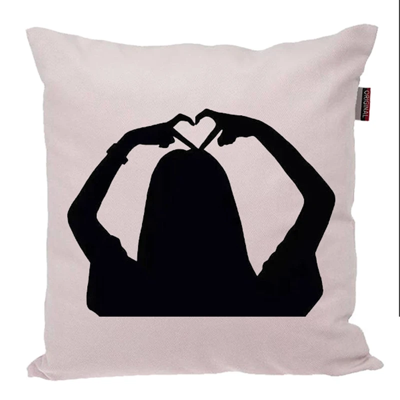 کوسن ناریکو مدل فانتزی طرح دخترانه کد 04552