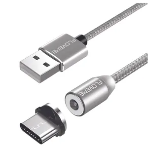 کابل تبدیل مغناطیسی USB به USB-C فلوومی مدل FC01 طول 1 متر