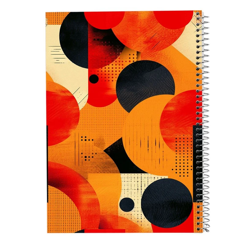 دفتر شطرنجی 50 برگ مدوپد طرح اشکال فانتزی کد DF16241