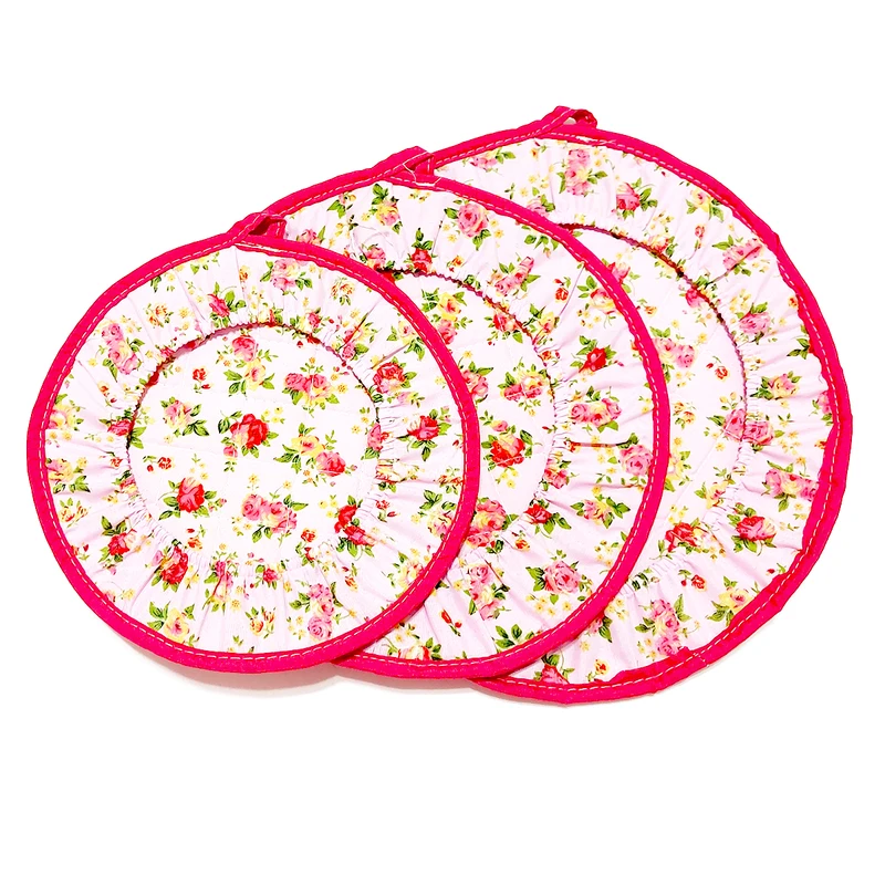 ست دم‌کنی 3 تکه طرح گل رز کد TR 44