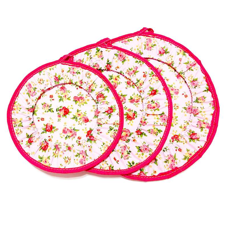 ست دمکنی 3 تکه طرح گل رز کد TR 44 ست دمکنی 3 تکه طرح گل رز کد TR 44