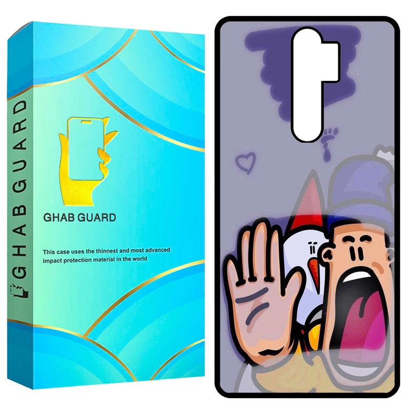 کاور قاب گارد طرح آدم برفی مدل GCHPN8P مناسب برای گوشی موبایل شیائومی Redmi Note 8 Pro