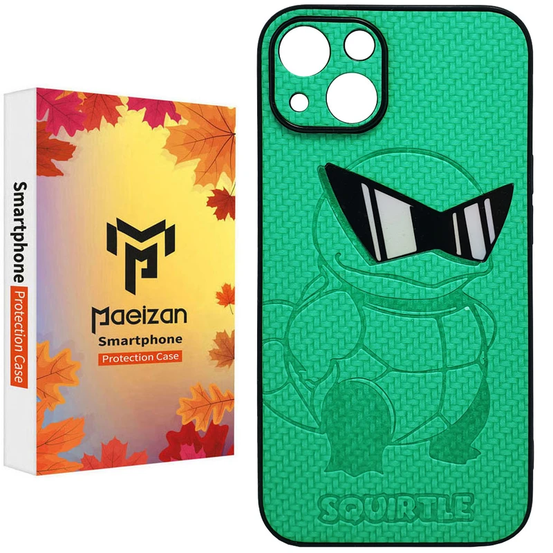 کاور پاییزان مدل لاکپشت گنگ طرح لاکچری مناسب برای گوشی موبایل اپل IPhone 13 / 14