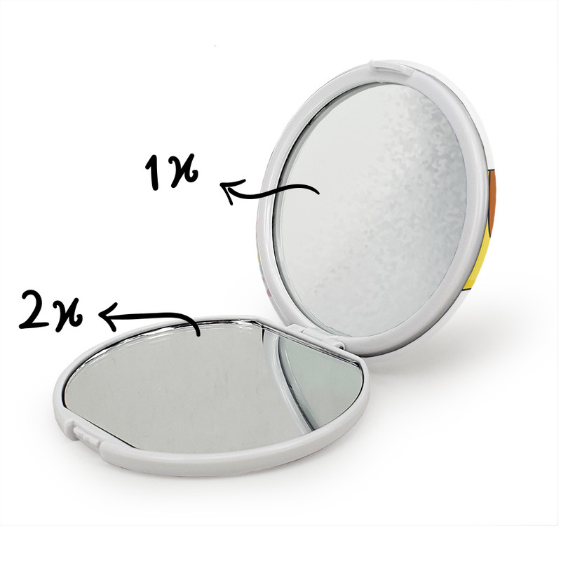 آینه جیبی خندالو طرح پیکاچو انیمه پوکمون مدل تاشو کد 17334