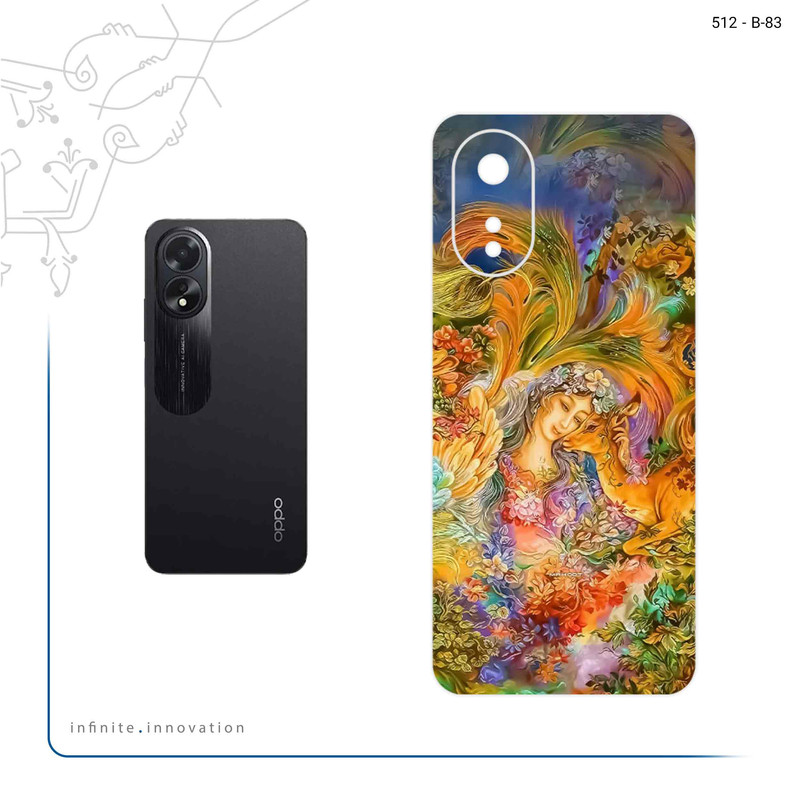 برچسب پوششی ماهوت مدل Persian miniature 3 مناسب برای گوشی موبایل اپو A38