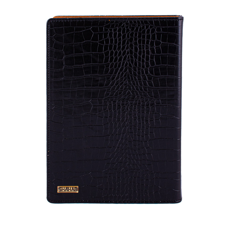 دفتر کلاسوری شهاب مدل چرمی پوست ماری