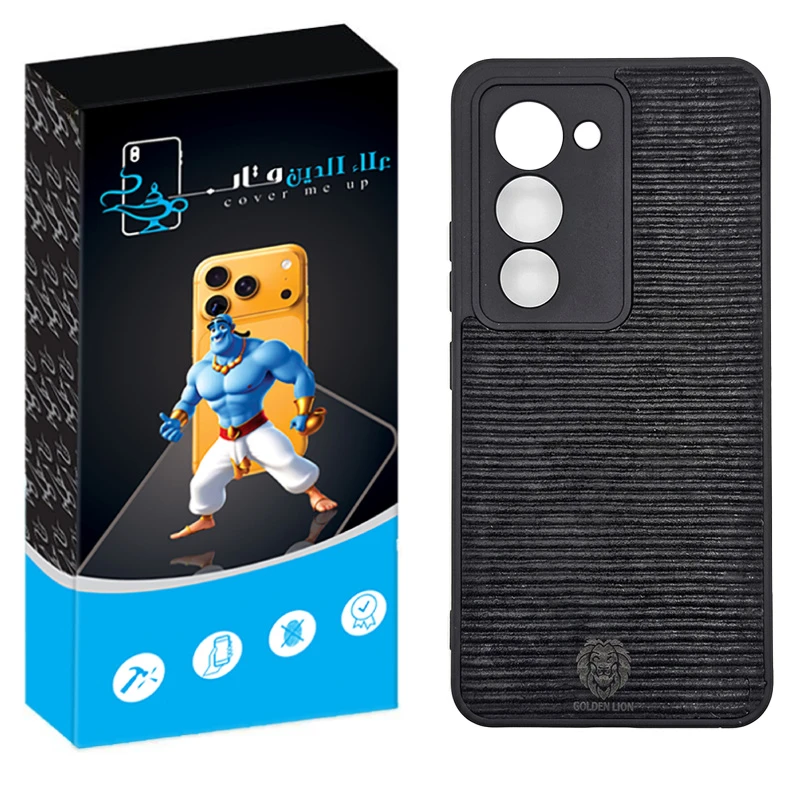 کاور علاالدین قاب طرح چرم مناسب برای گوشی موبایل شیائومی Redmi 15
