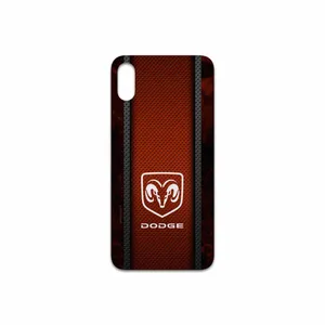 MAHOOT Dodge Cover Sticker for Apple iPhone XS